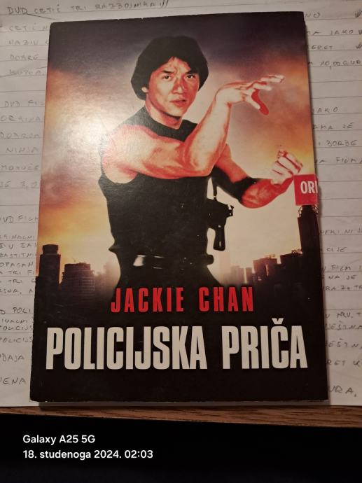 Dvd Policijska priča 1 i 2 Jackie Chan