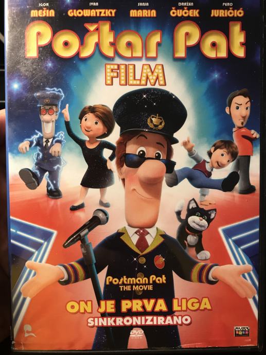 novi DVD / Poštar Pat Film = Postman Pat The Movie (2014.) / Pula