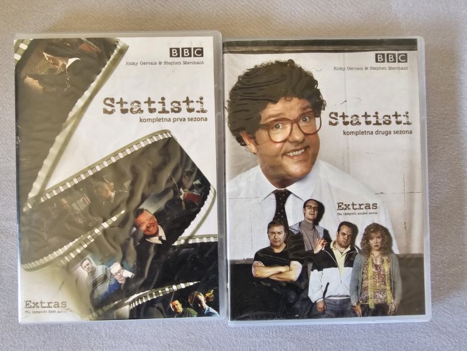 DVD Statisti (Extras) BBC Serija komplet