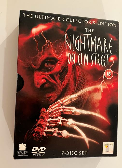 DVD Strava U Ulici Brijestova A Nightmare On Elm Street 1-7