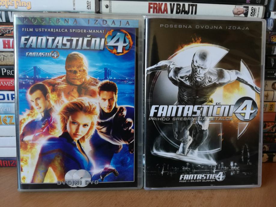 Fantastic Four I, II (2005-2007) Dvostruko izdanje / Hrvatski titlovi