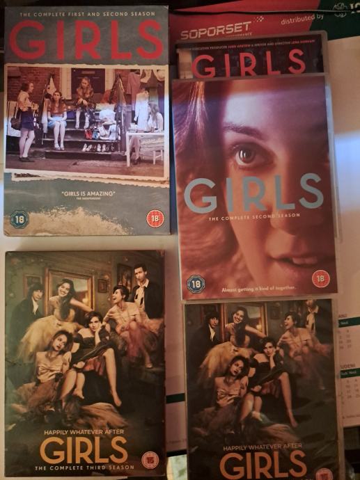 girls dvd hbo serija