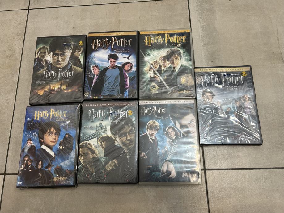 Harry Potter-komplet od 7 nastavaka