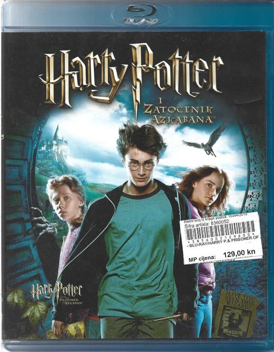 HARRY POTTER I ZATOČENIK AZKABANA - Blue Ray