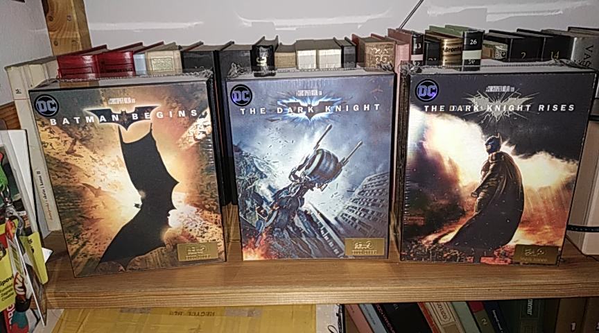 Hdzeta Dark Knight Trilogy 4K UHD Steelbook Blu Ray One Click