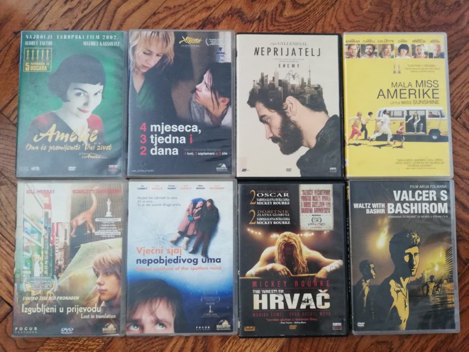 Lot dobrih filmova na DVD-u