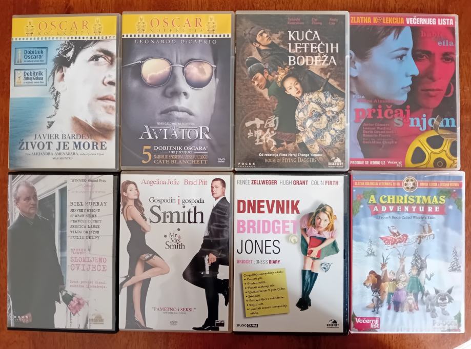 LOT kolekcija filmova na DVD-u