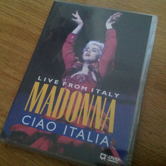 Madonna Ciao Italia DVD LIve