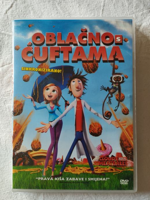 Oblačno s čuftama   DVD