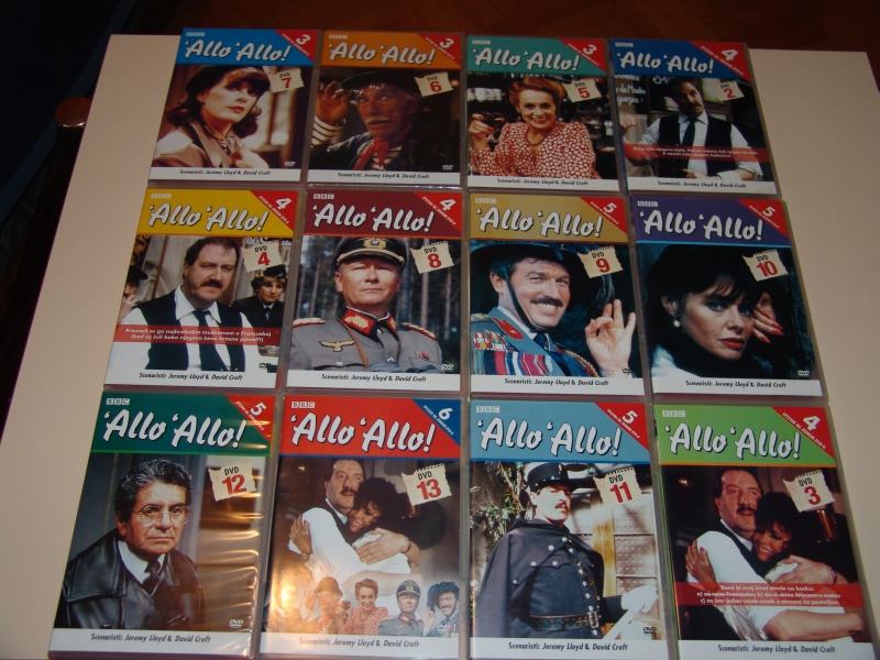 Original DVD serije Alo,alo