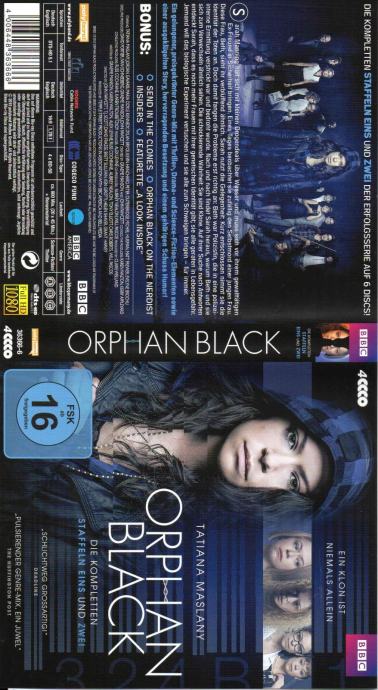 Orphan Black - Season 1+2 [Blu-ray] [Limited Edition]