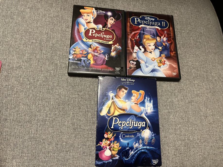 PEPELJUGA trilologija na DVD-u (walt Disney classic)