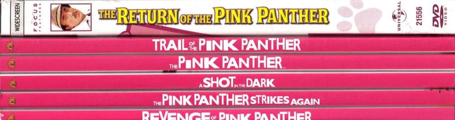 Peter Sellers, The Pink Panther 6 DVD Collection (Inspektor Clouseau)
