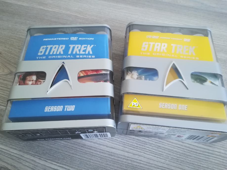 Star Trek Original series, DVD HDDVD, remasterirano izdanje