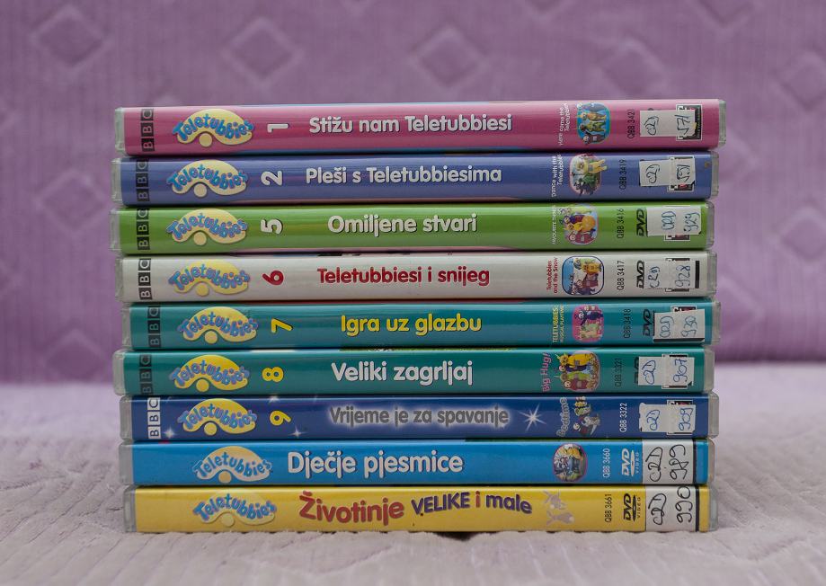 Teletubbies devet originalnih dvd-a