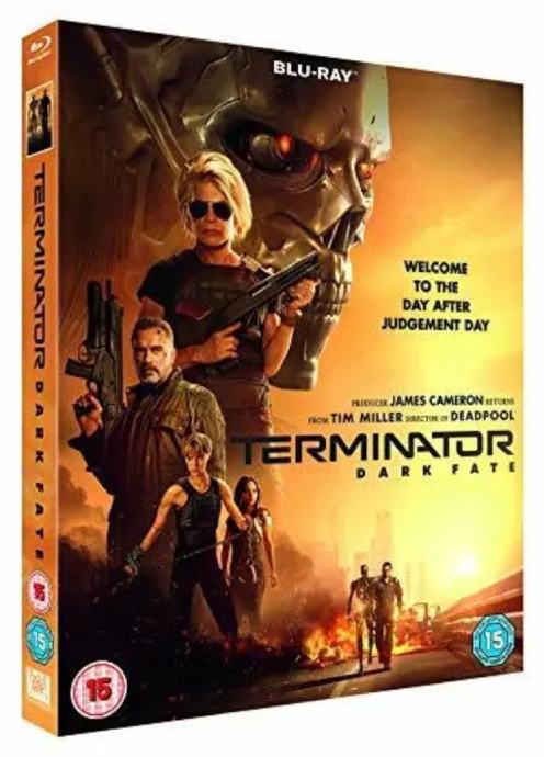 Terminator Dark Fate Blu Ray