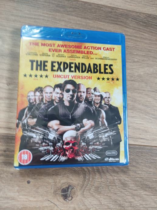 The Expendables Blu Ray NOVO