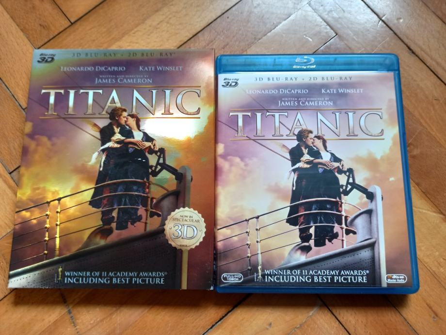 Titanic Blu-ray 3D posebno izdanje na 4 diska