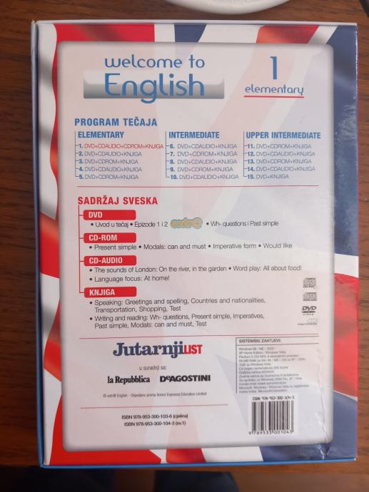 welcome to ENGLISH - MULTIMEDIJSKI TEČAJ ENGLESKOG JEZIKA