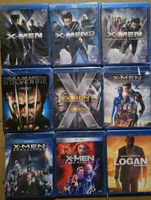 X-Men Blu Ray