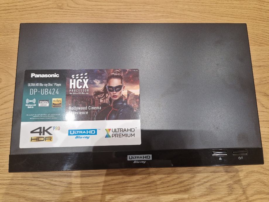 Blu ray 4K player Panasonic DP-UB424