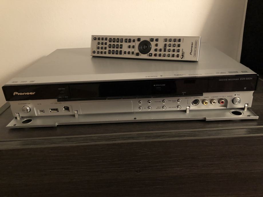 DVD Recorder Pioneer DVR-560H - kao novo, malo korišteno