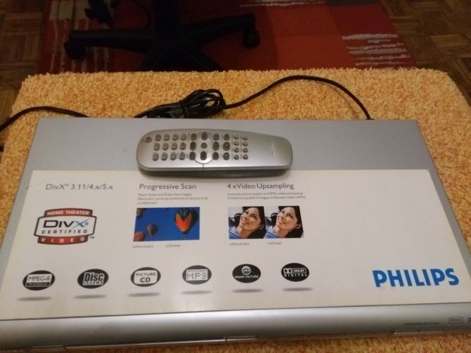 Philips dvd,divx  player