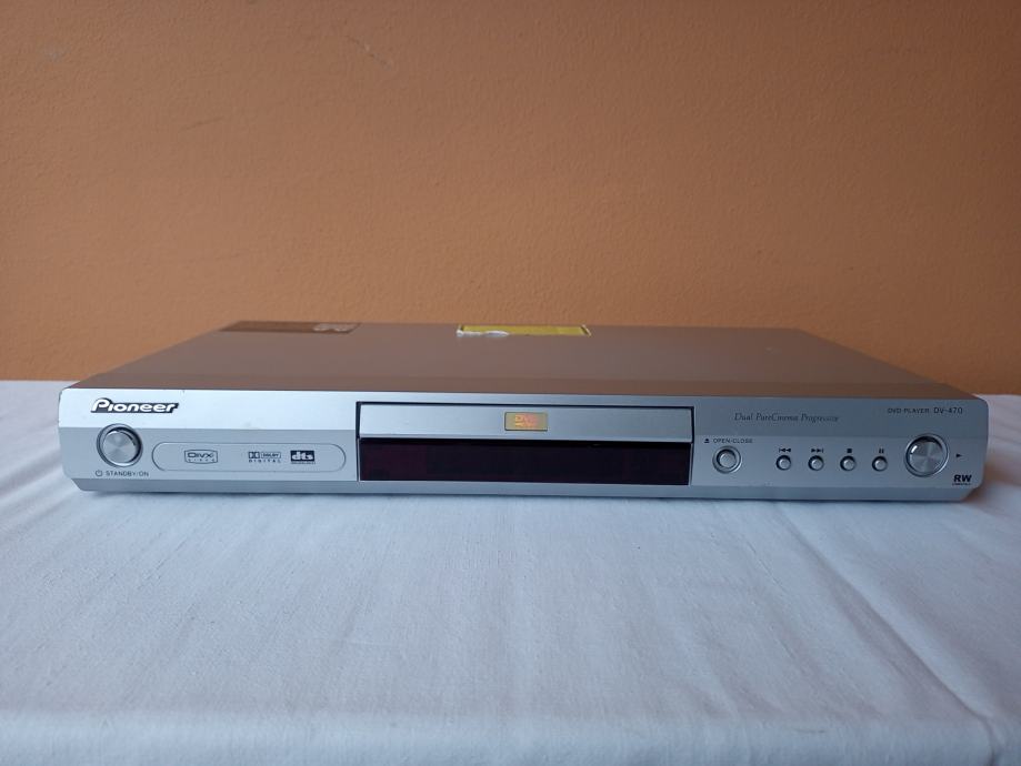 Pioneer DV-470 DVD player sa daljinskim upravljačem, ispravan