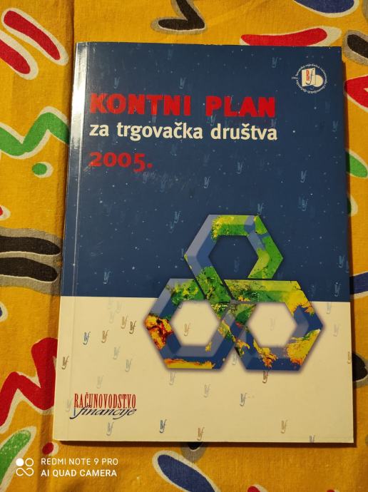 Kontni plan za trgovačka društva 2005