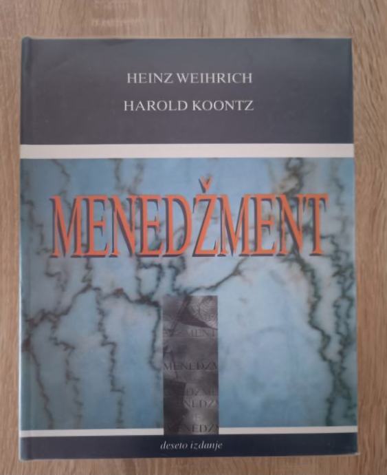 MENADŽMENT, Heinz Weihrich, Harold Koontz