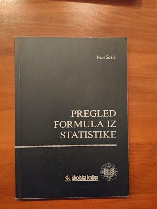 Pregled formula iz statistike