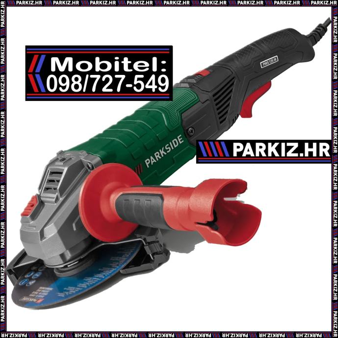 Parkside kutna brusilica PWS 125 I8 1200W 125mm (NOVO)