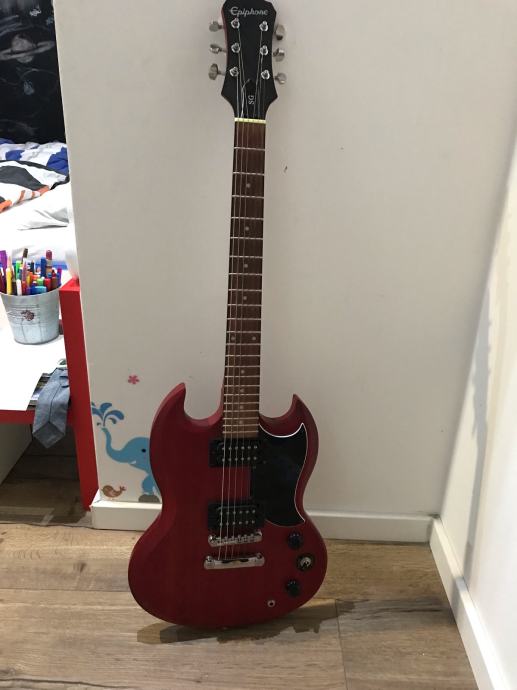 epiphone cherry special sg