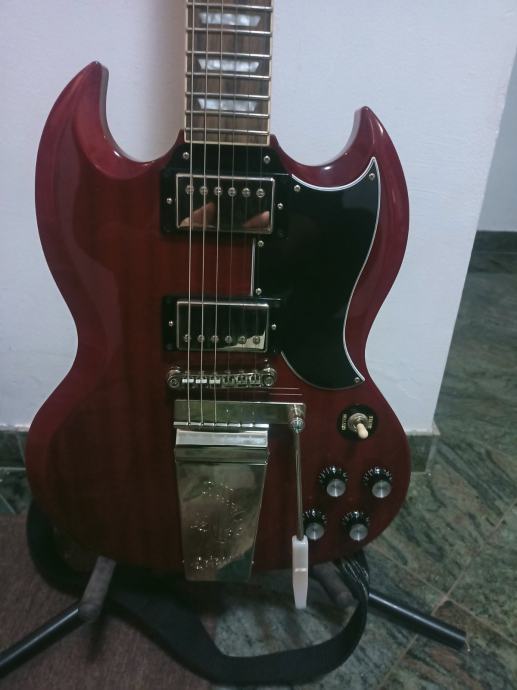 Epiphone SG Standard '61 Maestro Vibrola Vintage Cherry