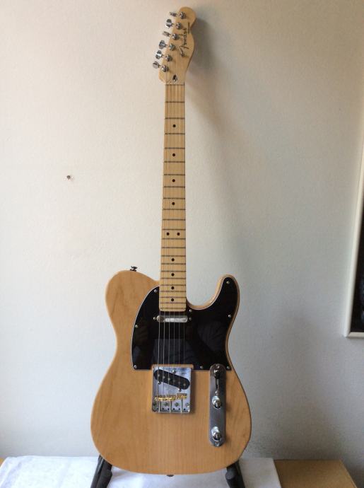 Fender Standard Telecaster Natural Wood - CUSTOM