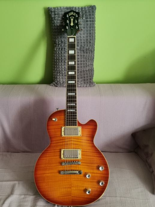 GUILD Bluesbird Flame Top Ice Tea Burst