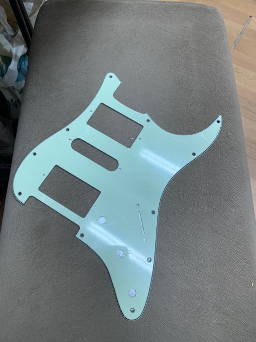 Pickguard Stratocaster mint green HSH