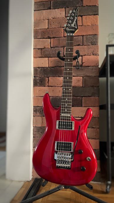 Prodajem Ibanez JS100 TR, DiMarzio Titan pickupovi + kofer - 650€