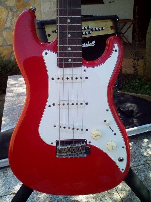 Stratocaster SQUIER BULLET 1 (ONE) by Fender / Korea 1987