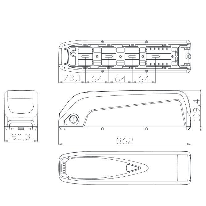 Elektri Ni Bicikl Set Bafang V W I Samsung Baterija Wh Ah