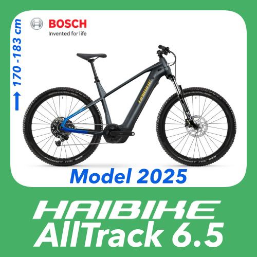 Novi Haibike AllTrack 6.5 vel. okvira M (Model 2025) samo 2199 EUR