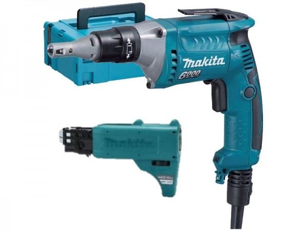 MAKITA električni odvijač FS6300JX2 s mehanizmom za dodavanje vijaka