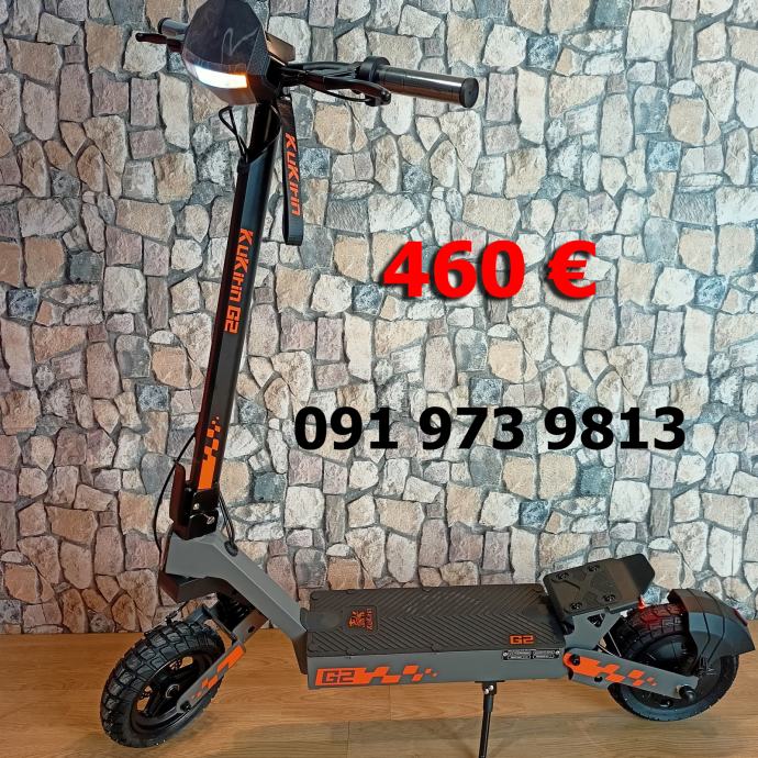 800W Motor KUKIRIN G2 Električni Romobil Skuter 48V Baterija 15Ah