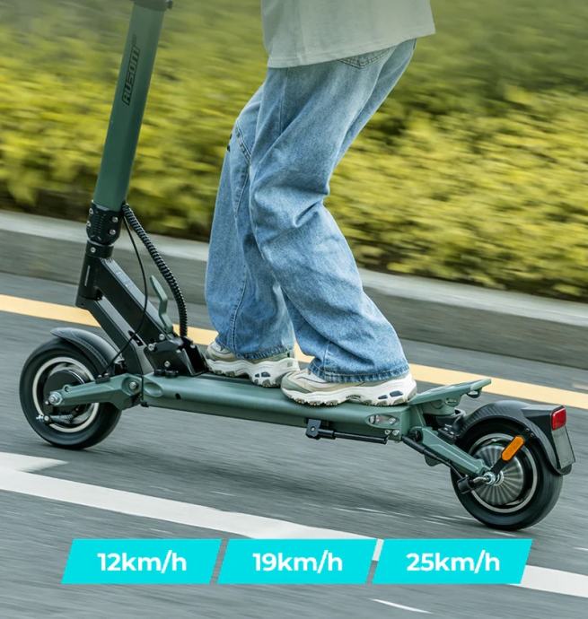 Ausom GX1 električni skuter 500W Motor do 80km dometa NFC, NOVO