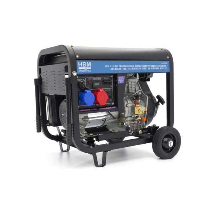 Generator električne snage od 4400 W s dizelskim motorom