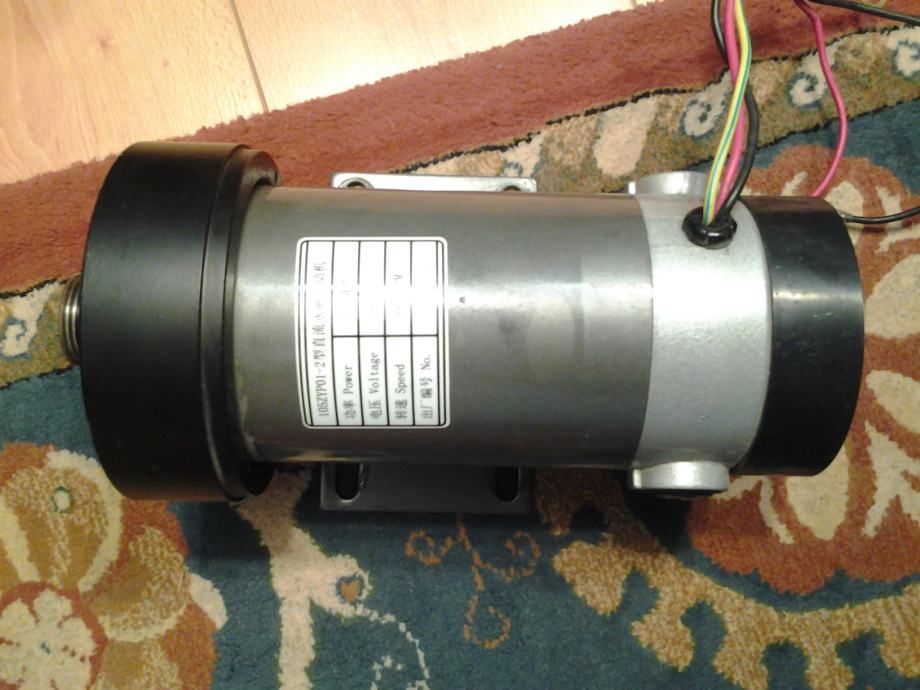 Motor DC, 180V, 1,75HP, 3800RPM, ispravan