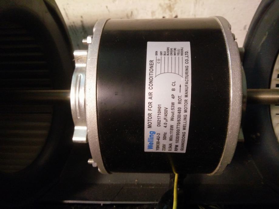 Ventilator Elektromotor S Regulacijom