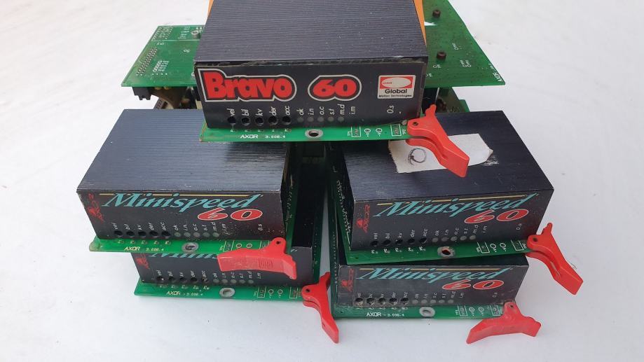 6x AXOR Minispeed / Bravo 60 DC servo drive kontroler