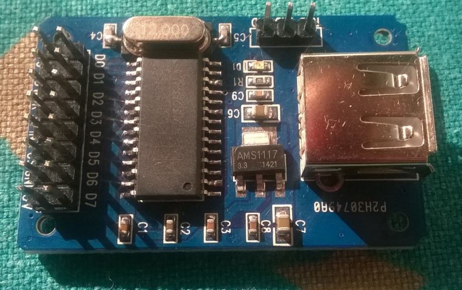 ARDUINO USB -&gt;&gt; SPI / LPT/  UART(TTL)  modul