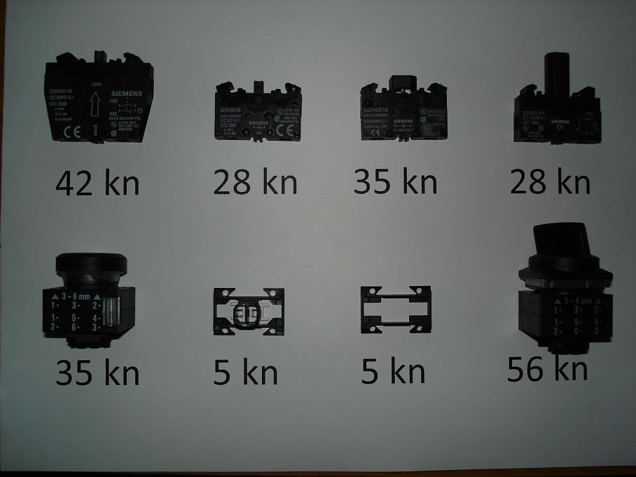 industrijski tasteri, Siemens ,EAO